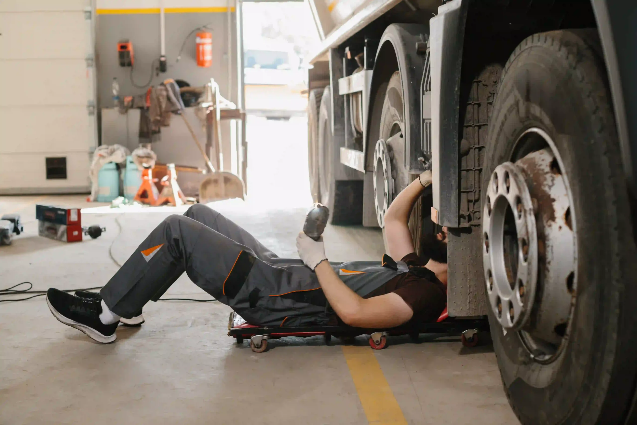 mechanic-lying-down-and-repairing-truck-wheel-in-g-2025-09-29-05-50-24-utc