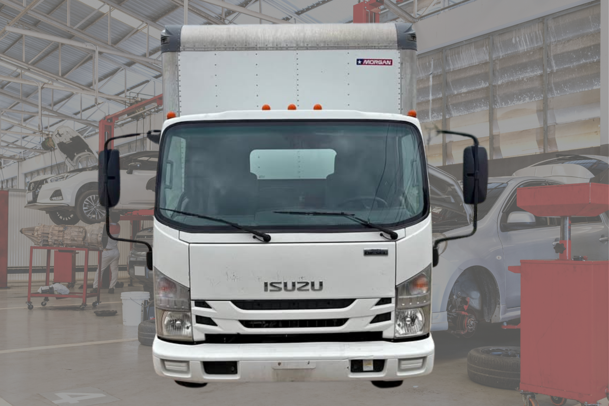 trailer brake repair on a commercial trailer in Mississauga